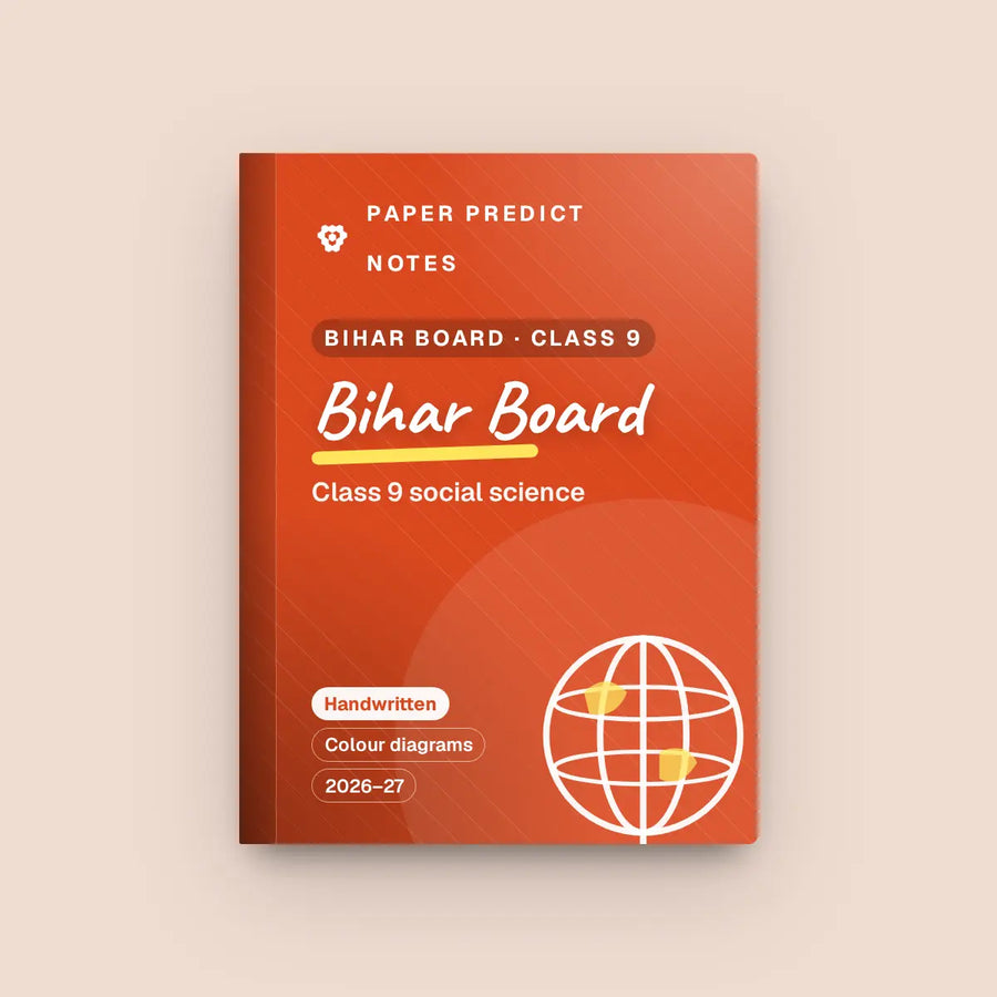 Bihar Board Class 9 Social Science Notes