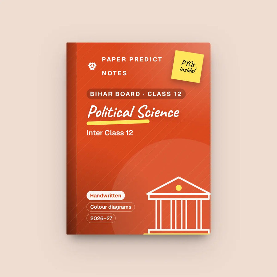 Bihar Board Inter Class 12 Political Science Notes