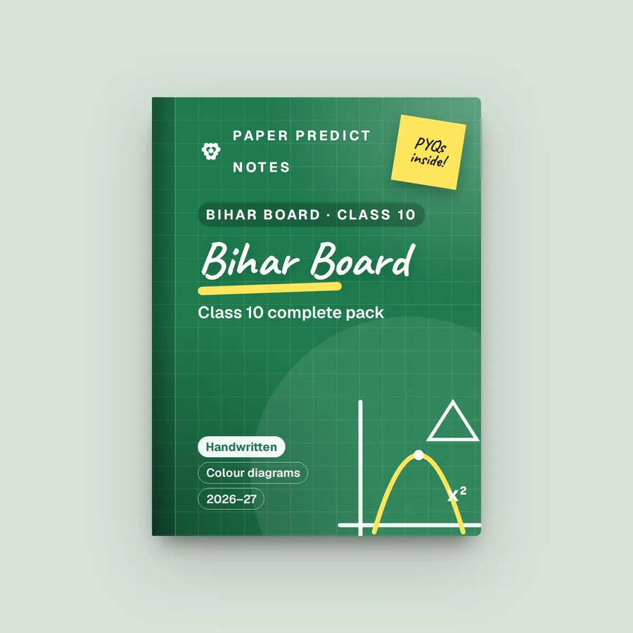Bihar Board Matric Class 10 Complete Pack