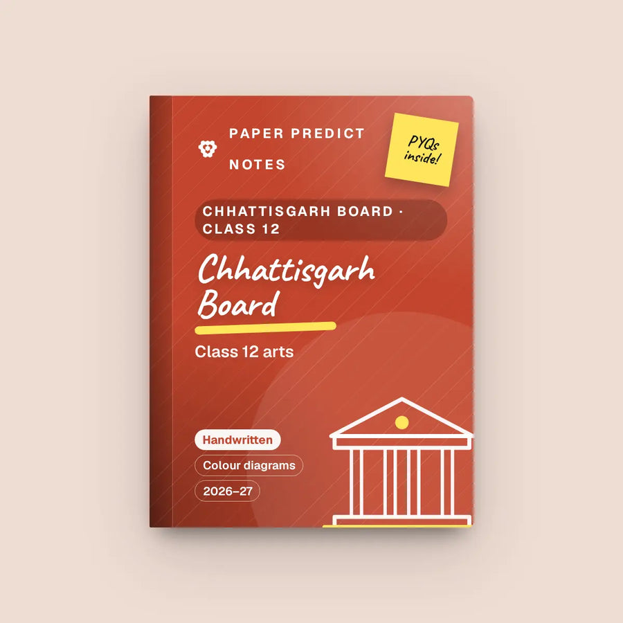 Chhattisgarh Board Class 12 Arts Notes