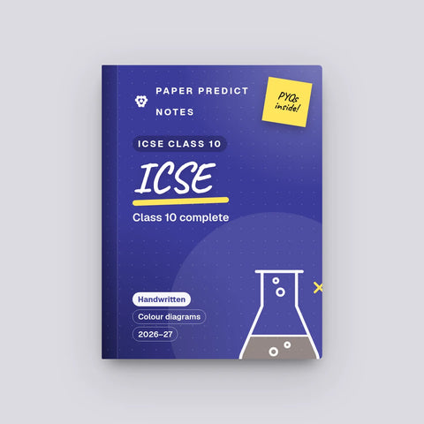 Class 10 ICSE Complete Notes