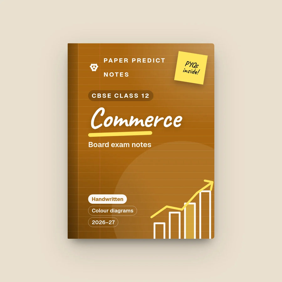 Class 12 Commerce CBSE Notes