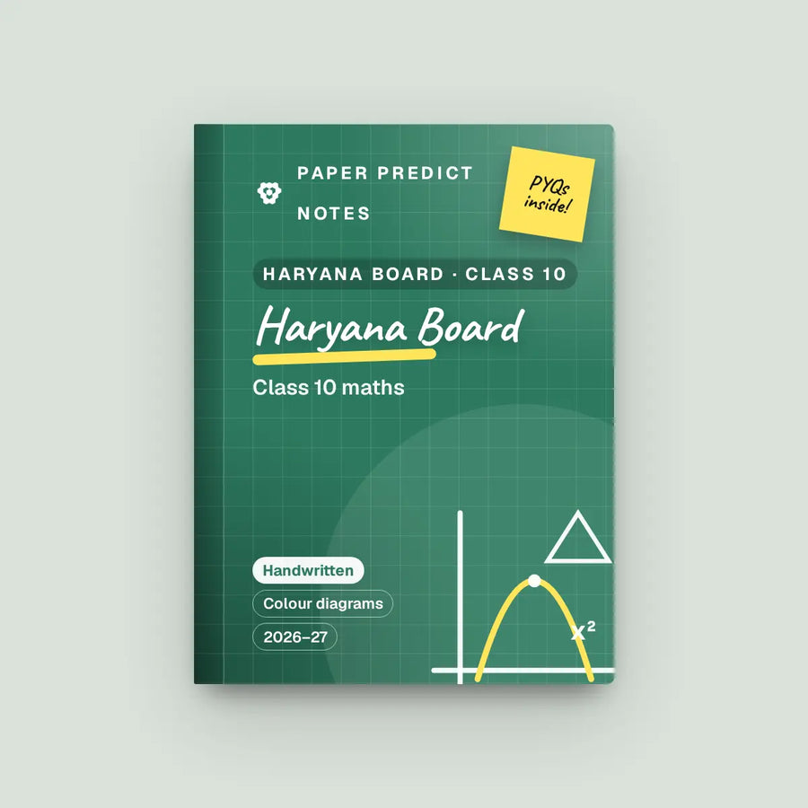 Haryana Board Class 10 Maths Notes