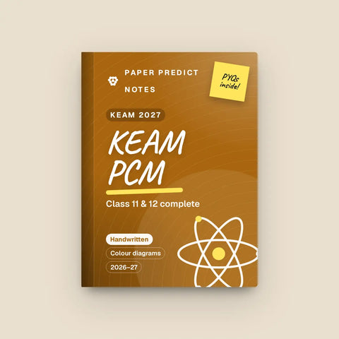 KEAM PCM Notes