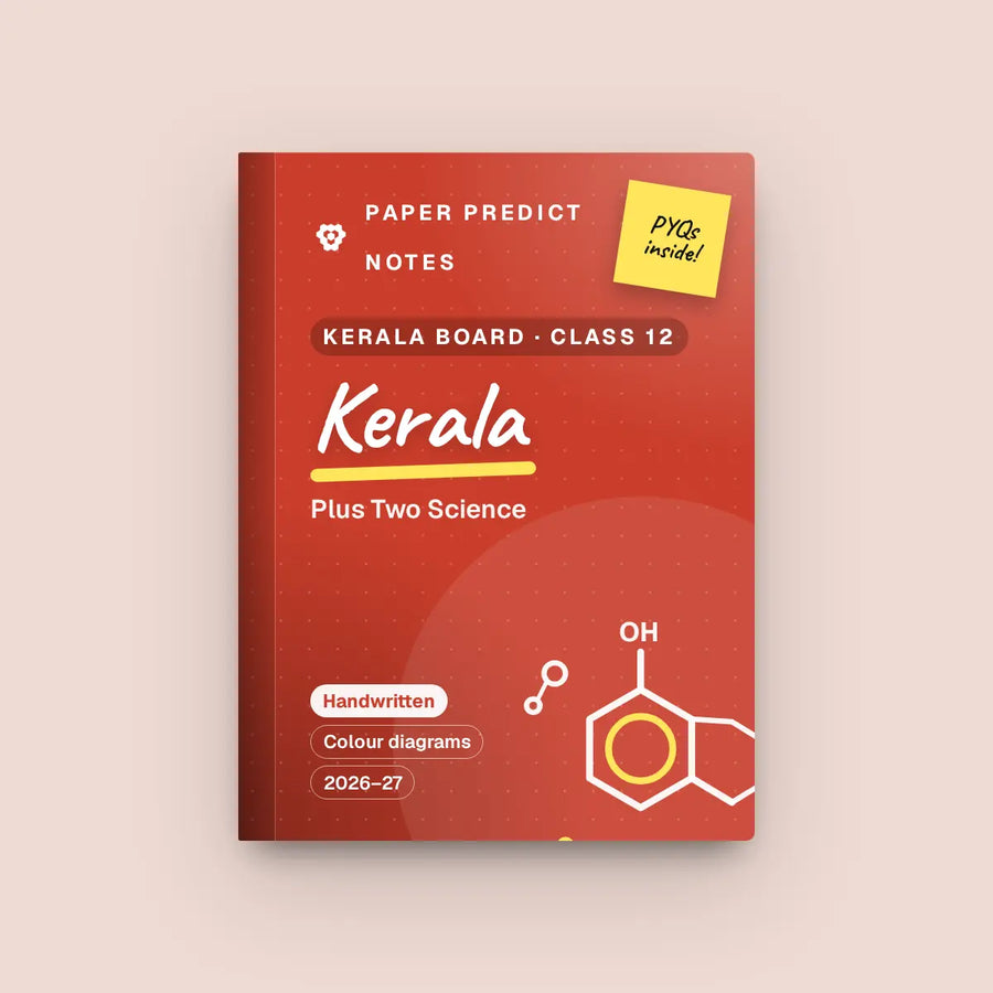 Kerala Board Plus Two Science Notes