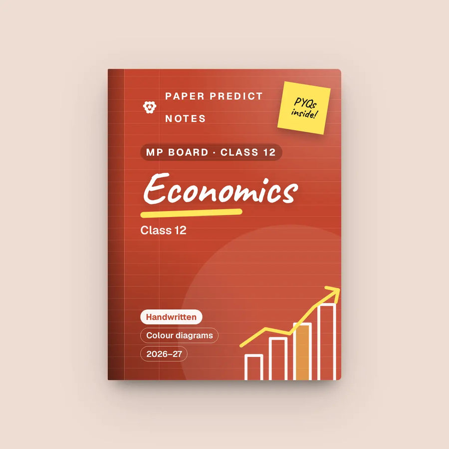 MP Board Class 12 Economics Notes