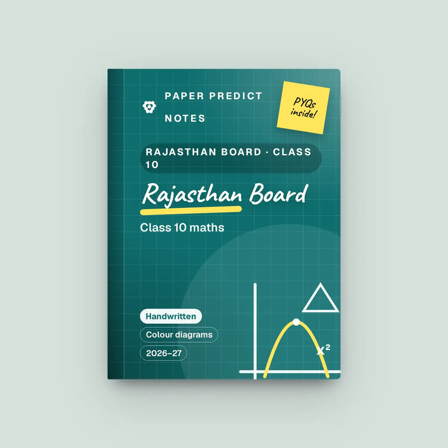 Rajasthan Board Class 10 Maths Notes