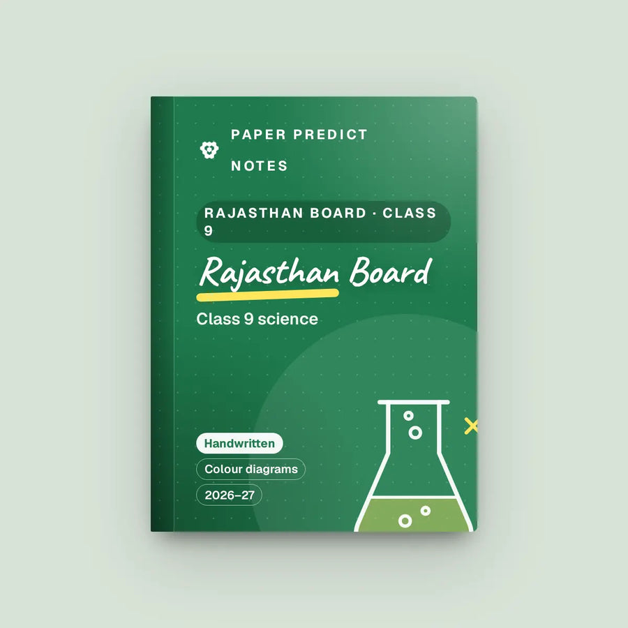 Rajasthan Board Class 9 Science Notes