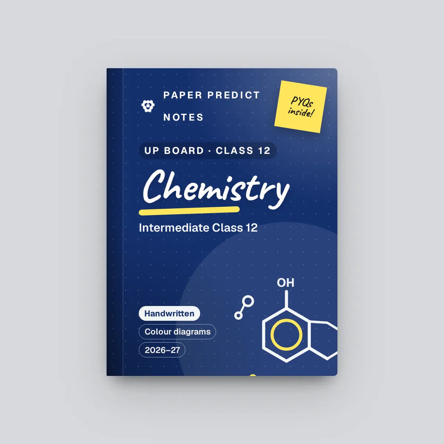 UP Board Intermediate Class 12 Chemistry Notes