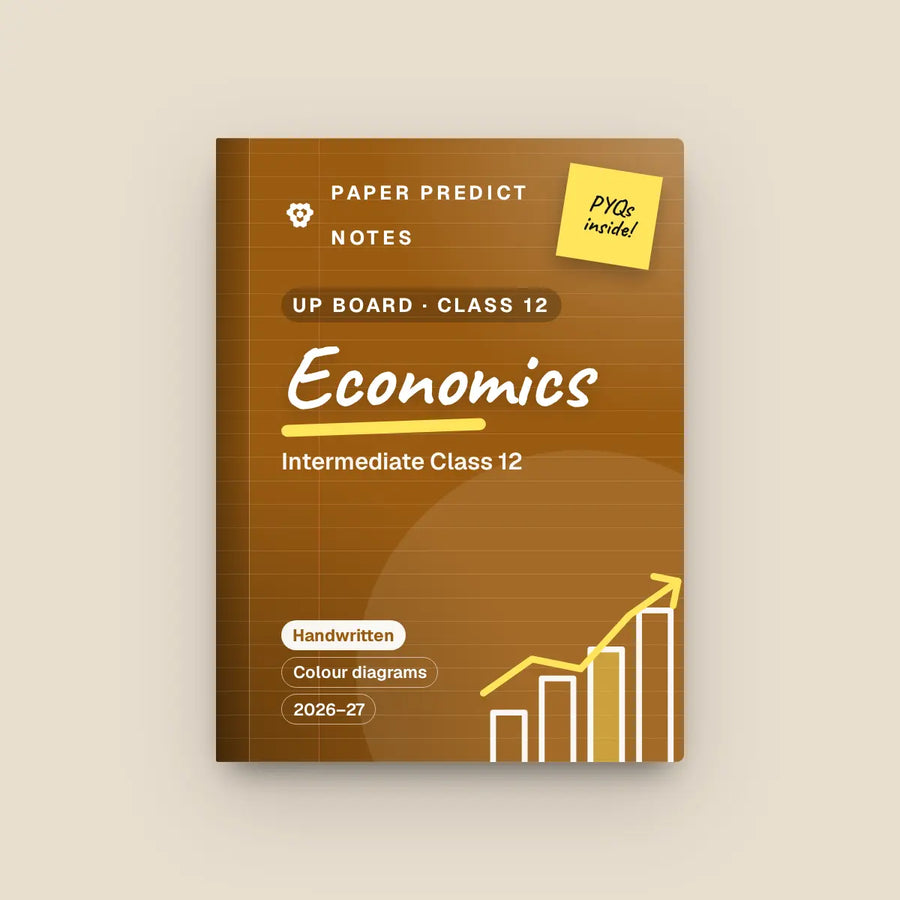 UP Board Intermediate Class 12 Economics Notes