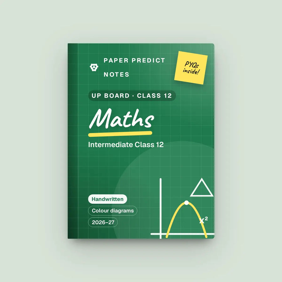 UP Board Intermediate Class 12 Maths Notes