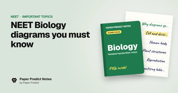 NEET Biology diagrams you must know — Paper Predict Notes