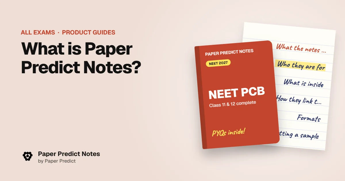 What is Paper Predict Notes? — Paper Predict Notes