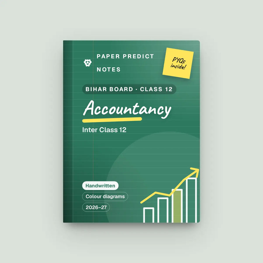 Bihar Board Inter Class 12 Accountancy Notes