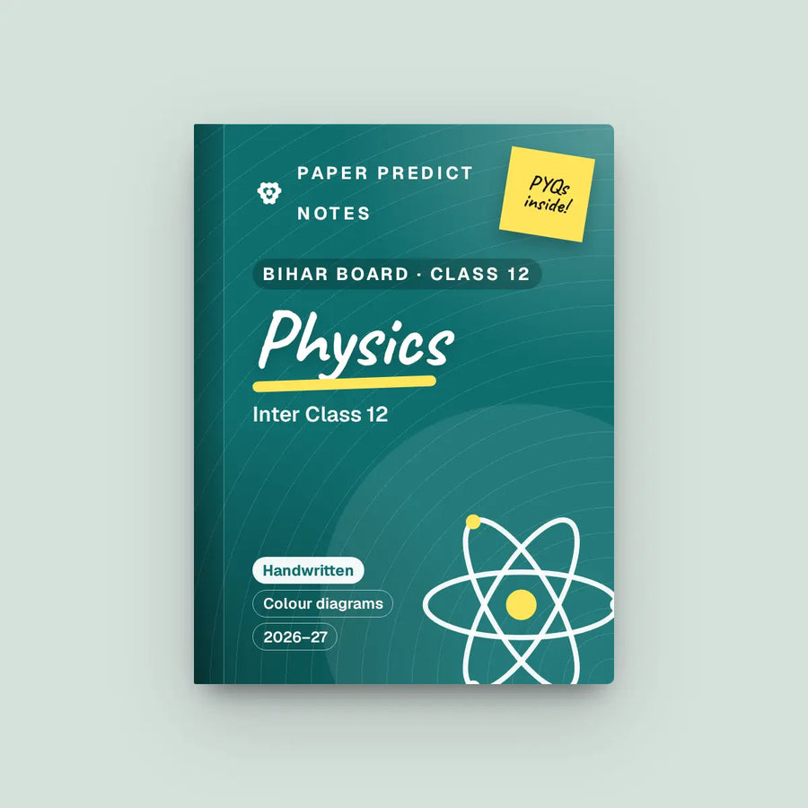Bihar Board Inter Class 12 Physics Notes