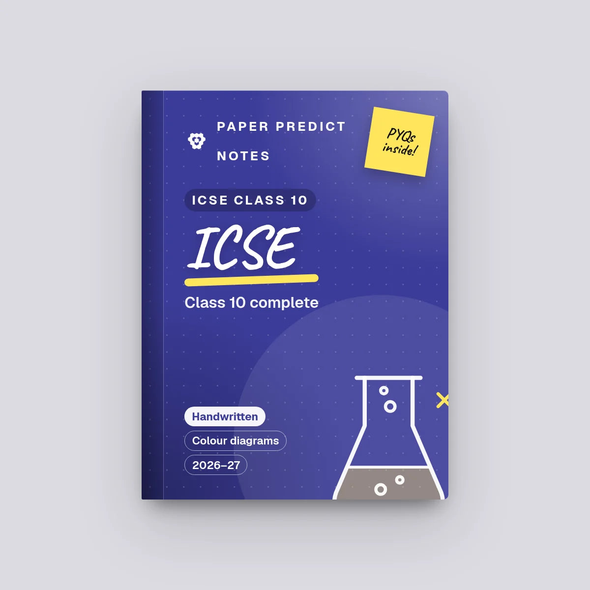 Class 10 ICSE Complete Notes — Paper Predict Notes cover