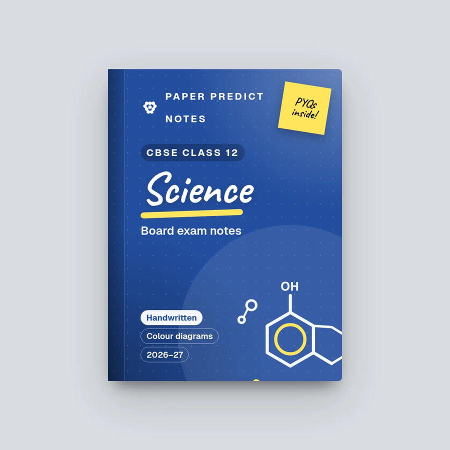Class 12 Science CBSE Notes
