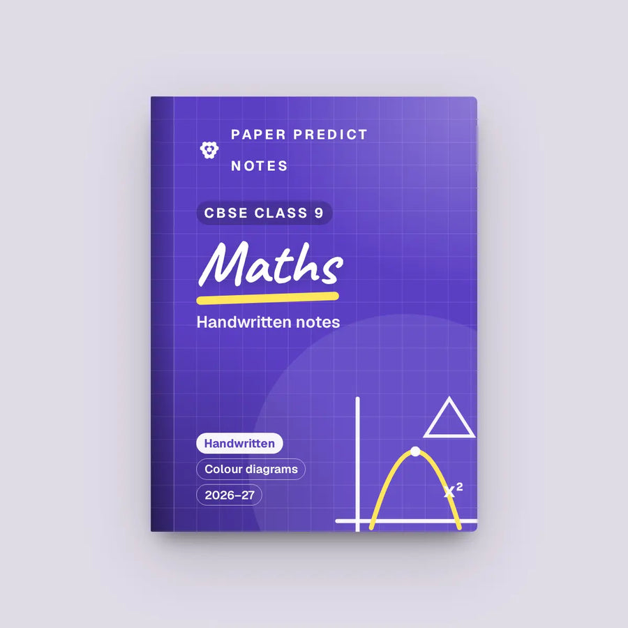 Class 9 CBSE Maths Notes