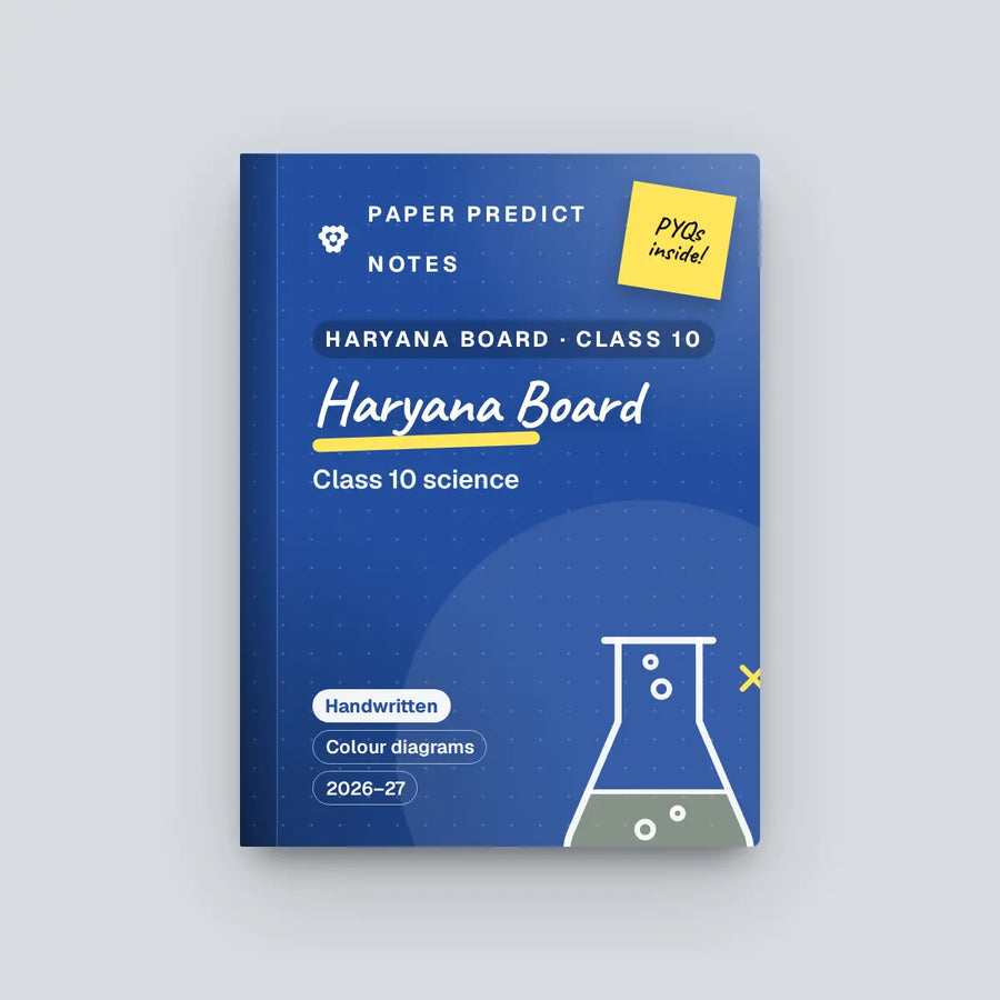 Haryana Board Class 10 Science Notes