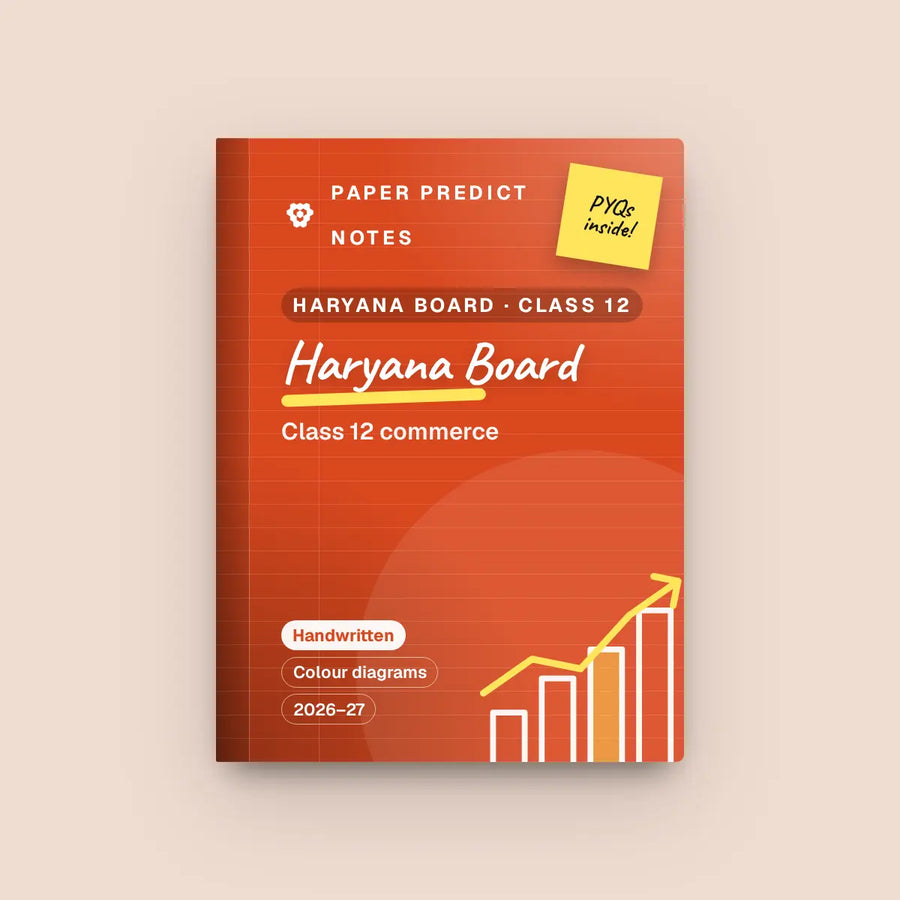 Haryana Board Class 12 Commerce Notes