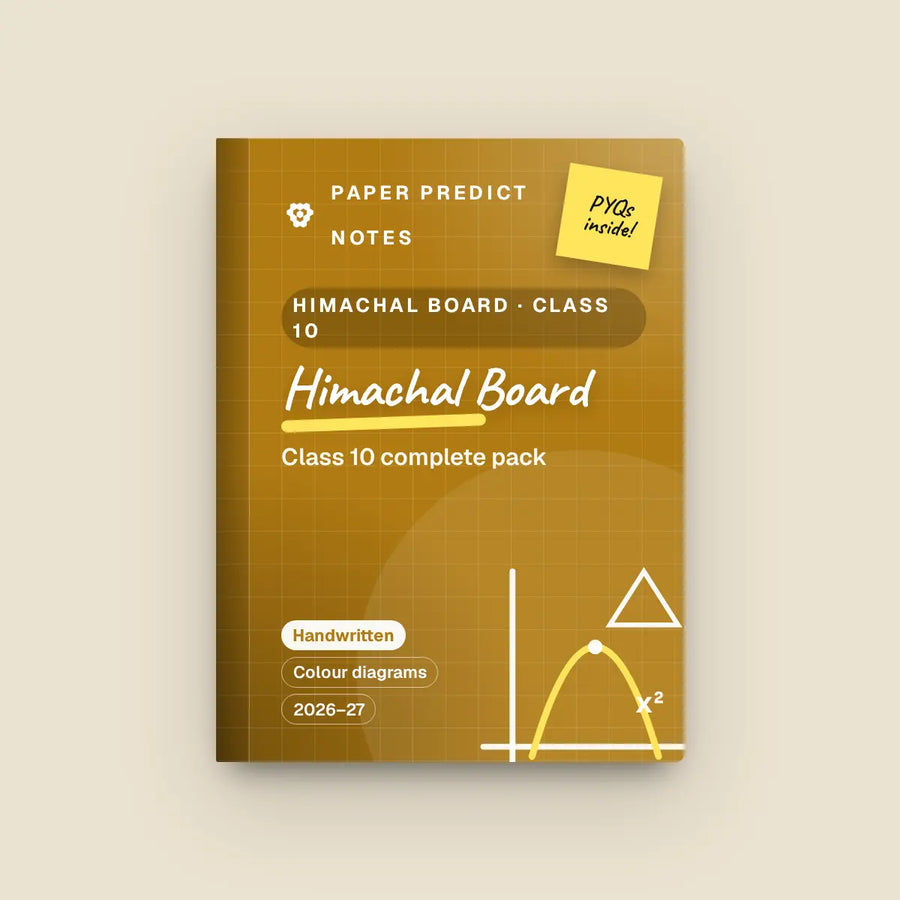 Himachal Board Class 10 Complete Pack