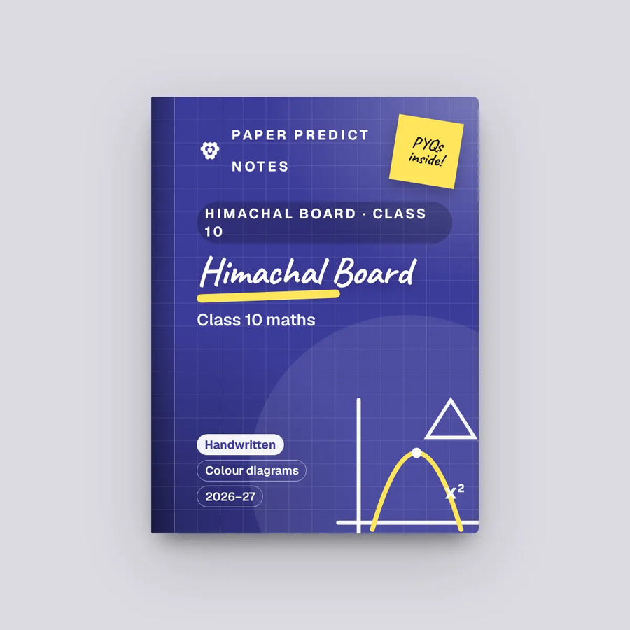 Himachal Board Class 10 Maths Notes