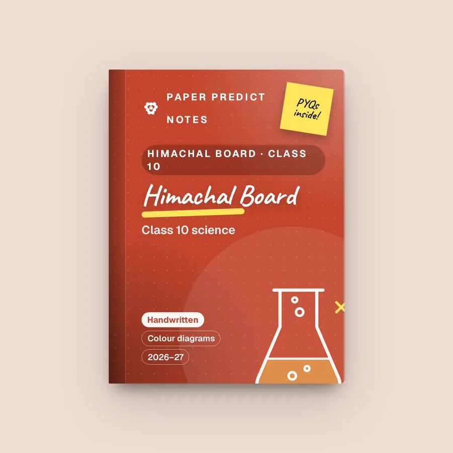 Himachal Board Class 10 Science Notes