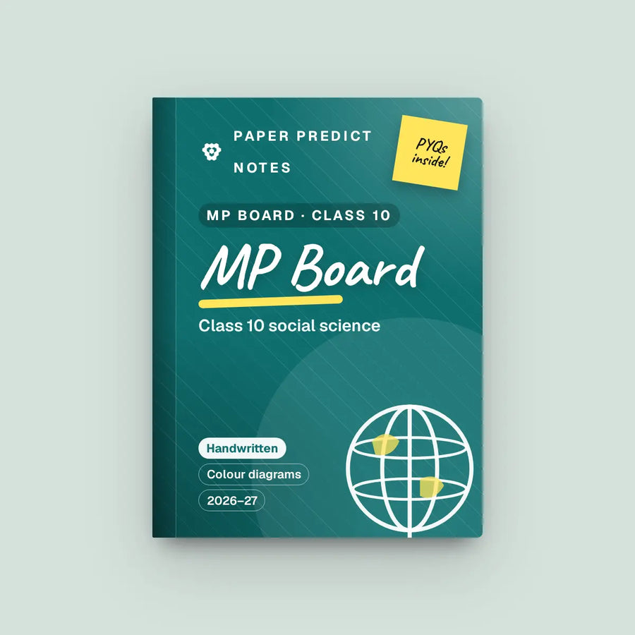 MP Board Class 10 Social Science Notes