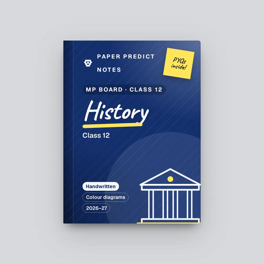 MP Board Class 12 History Notes