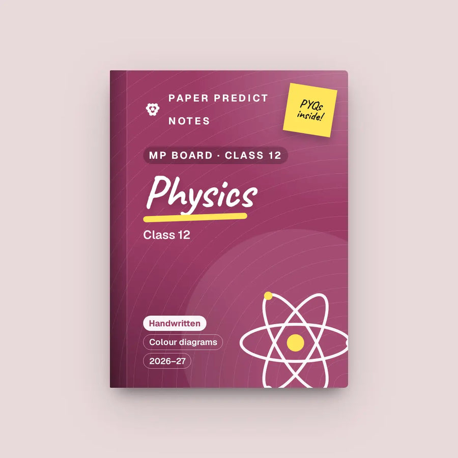 MP Board Class 12 Physics Notes