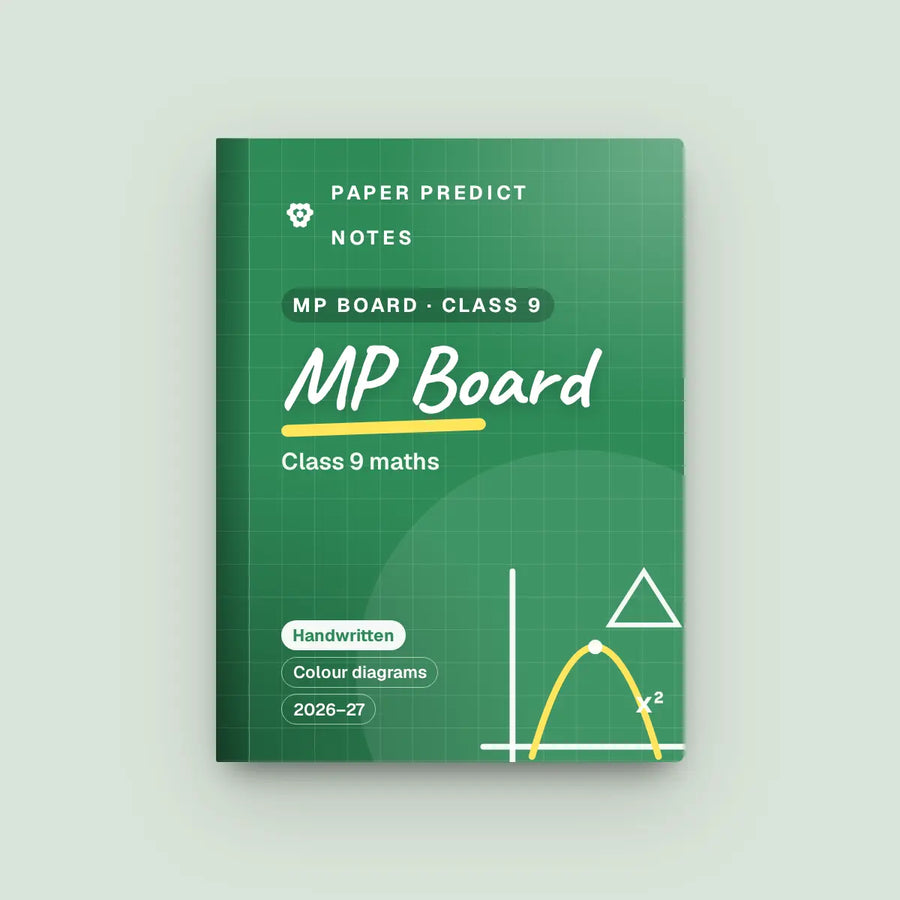 MP Board Class 9 Maths Notes