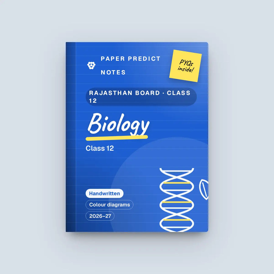 Rajasthan Board Class 12 Biology Notes