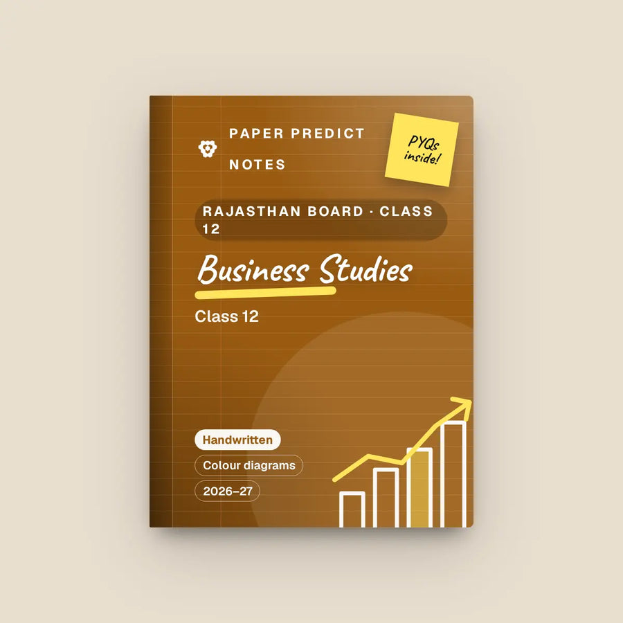 Rajasthan Board Class 12 Business Studies Notes