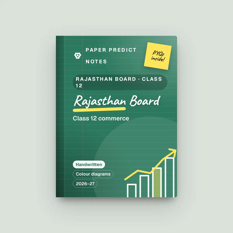 Rajasthan Board Class 12 Commerce Notes