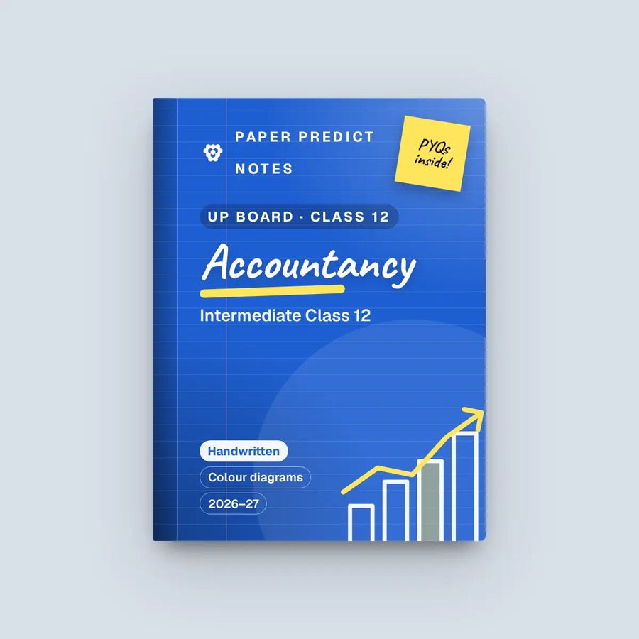 UP Board Intermediate Class 12 Accountancy Notes