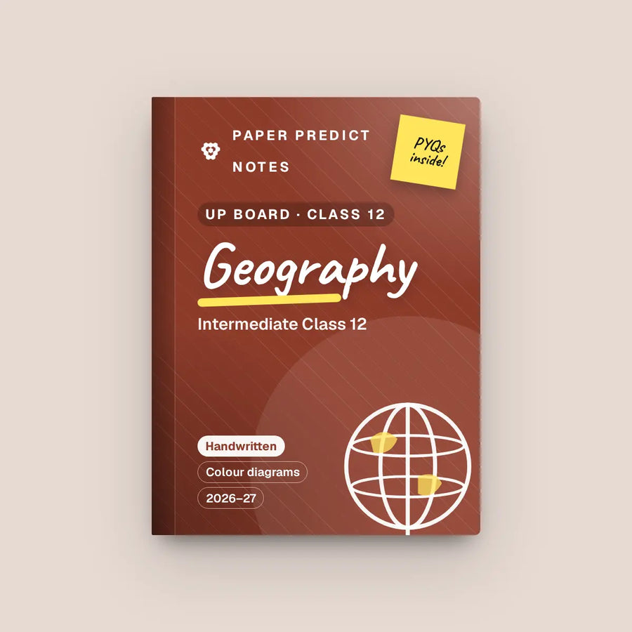 UP Board Intermediate Class 12 Geography Notes