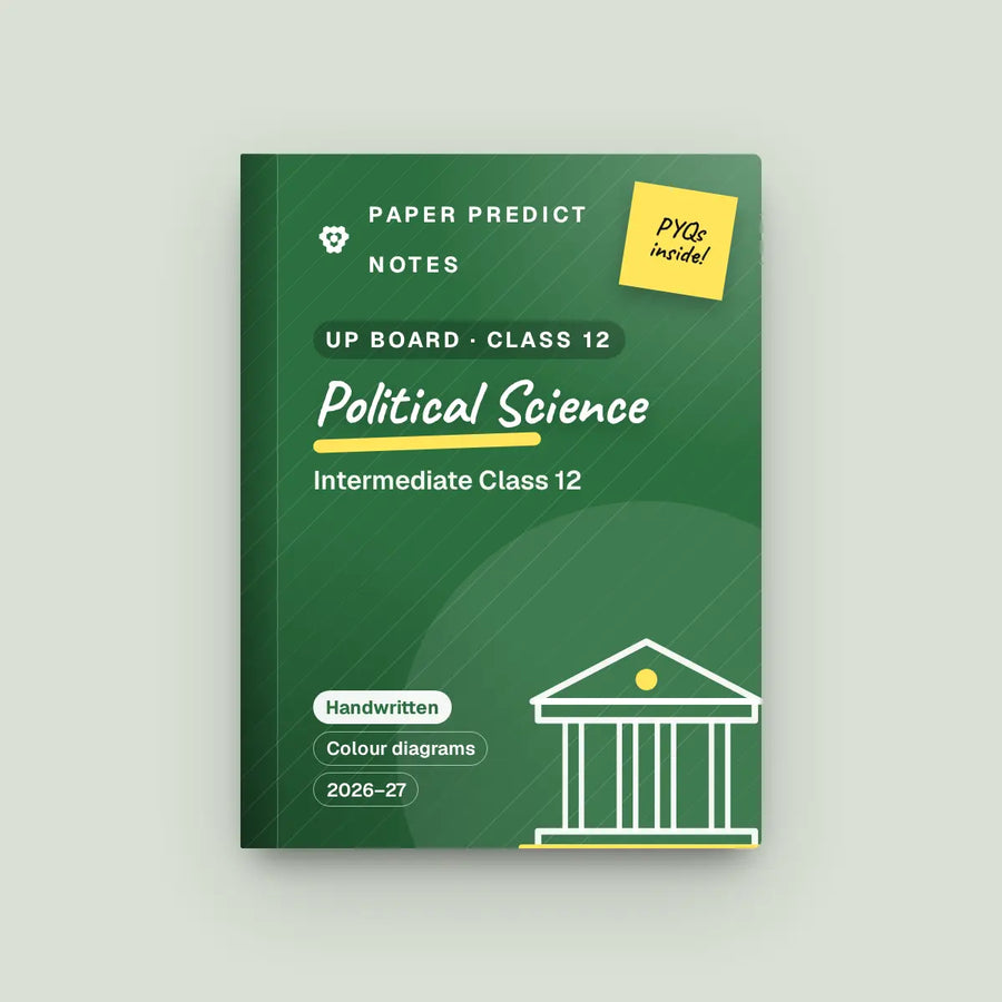 UP Board Intermediate Class 12 Political Science Notes