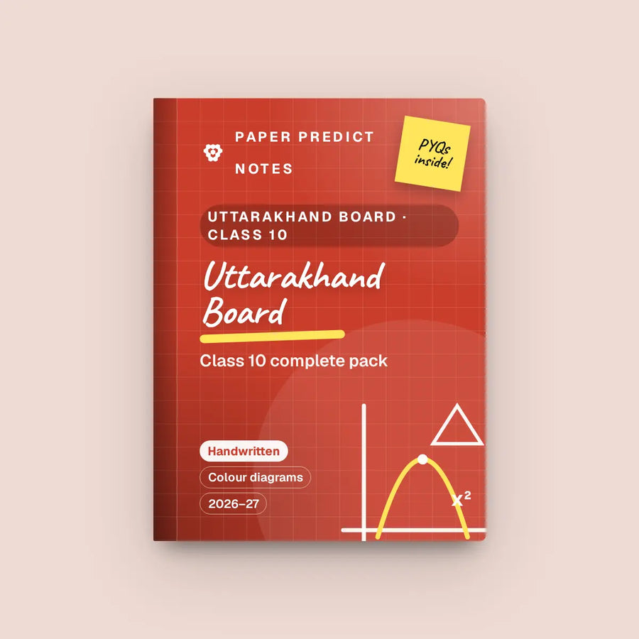 Uttarakhand Board Class 10 Complete Pack